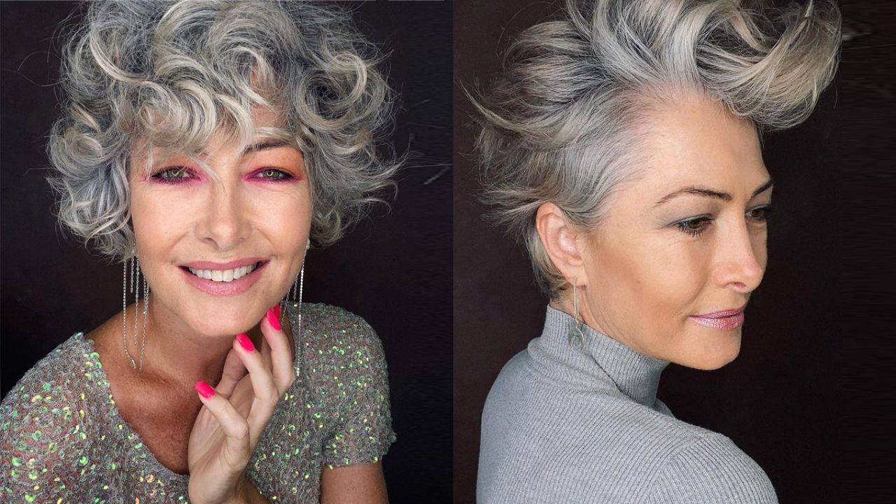 Cortes que rejuvenecen con canas