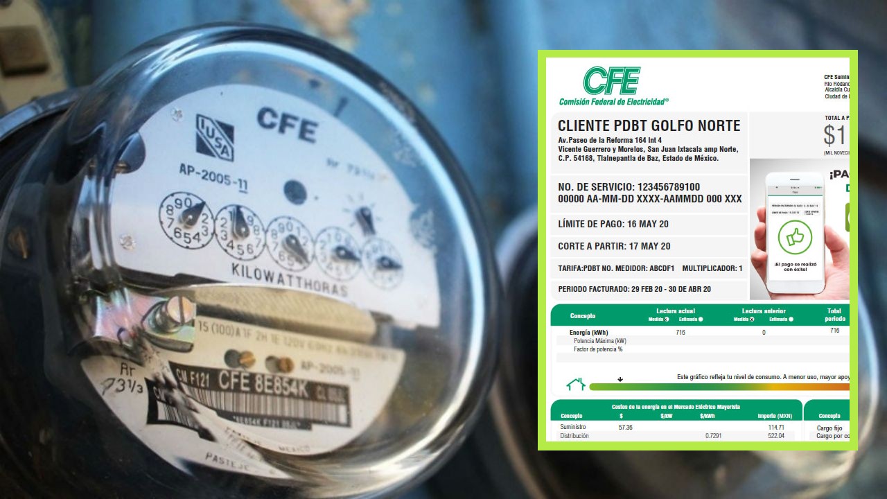 Solicitar descuento en el recibo de luz