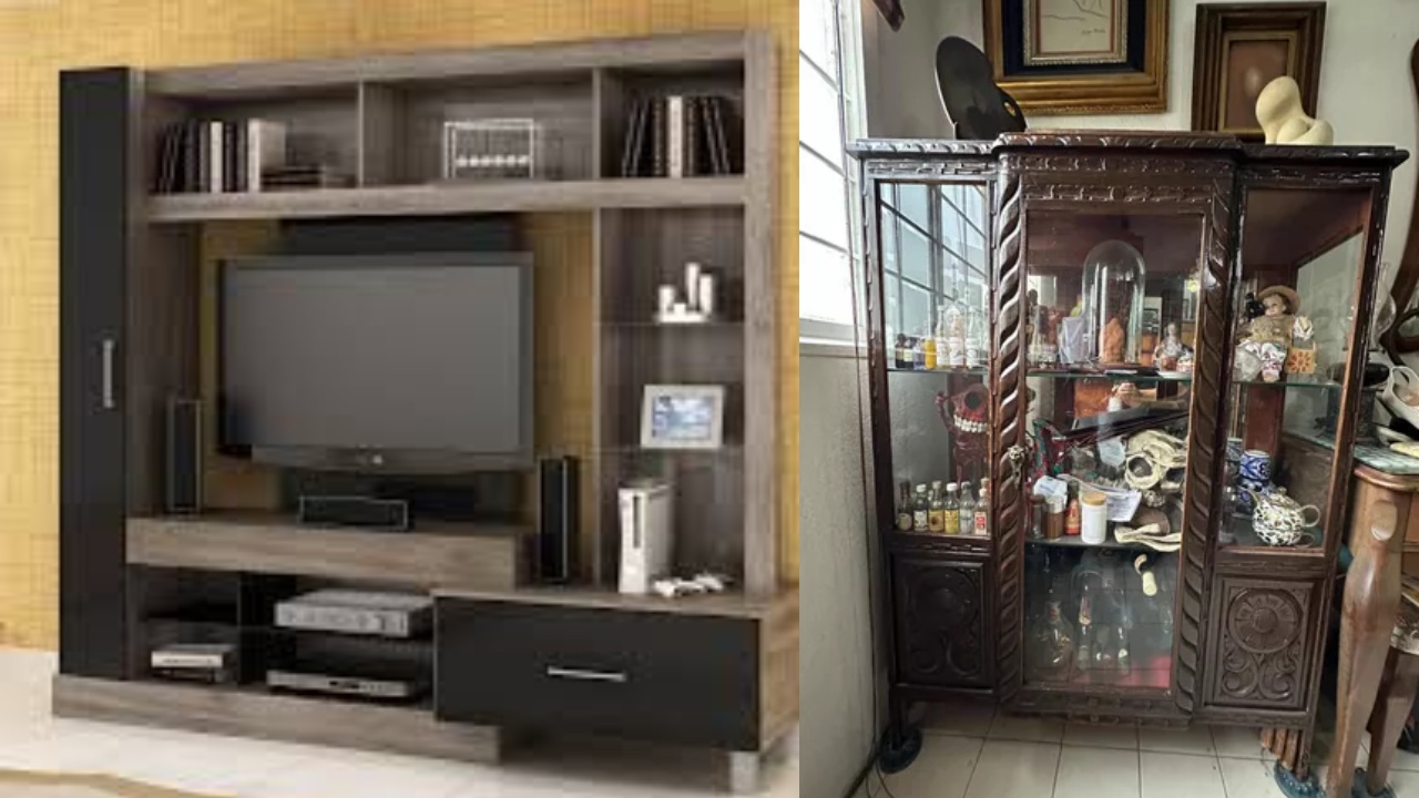 Evita estos muebles para guardar cosas en tu sala