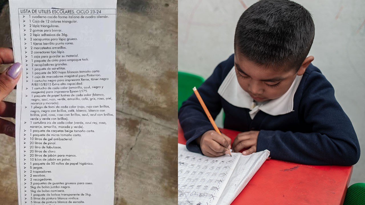 Lista de útiles escolares viral