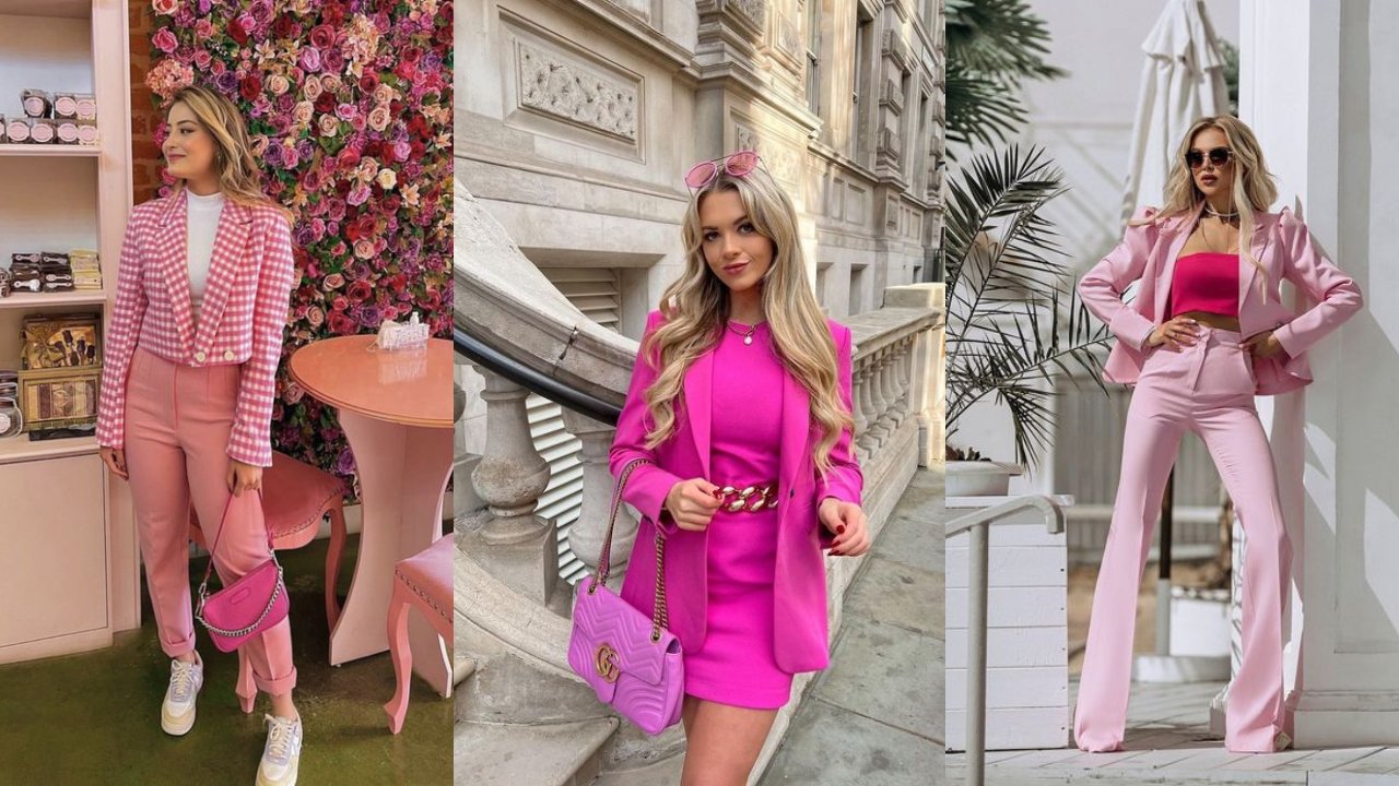 outfits rosas perfectos para ir a ver Barbie
