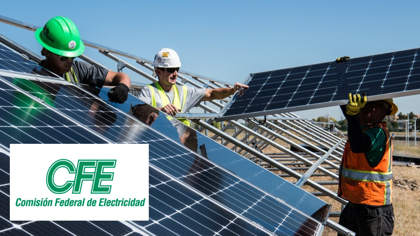 solicitar paneles solares a CFE
