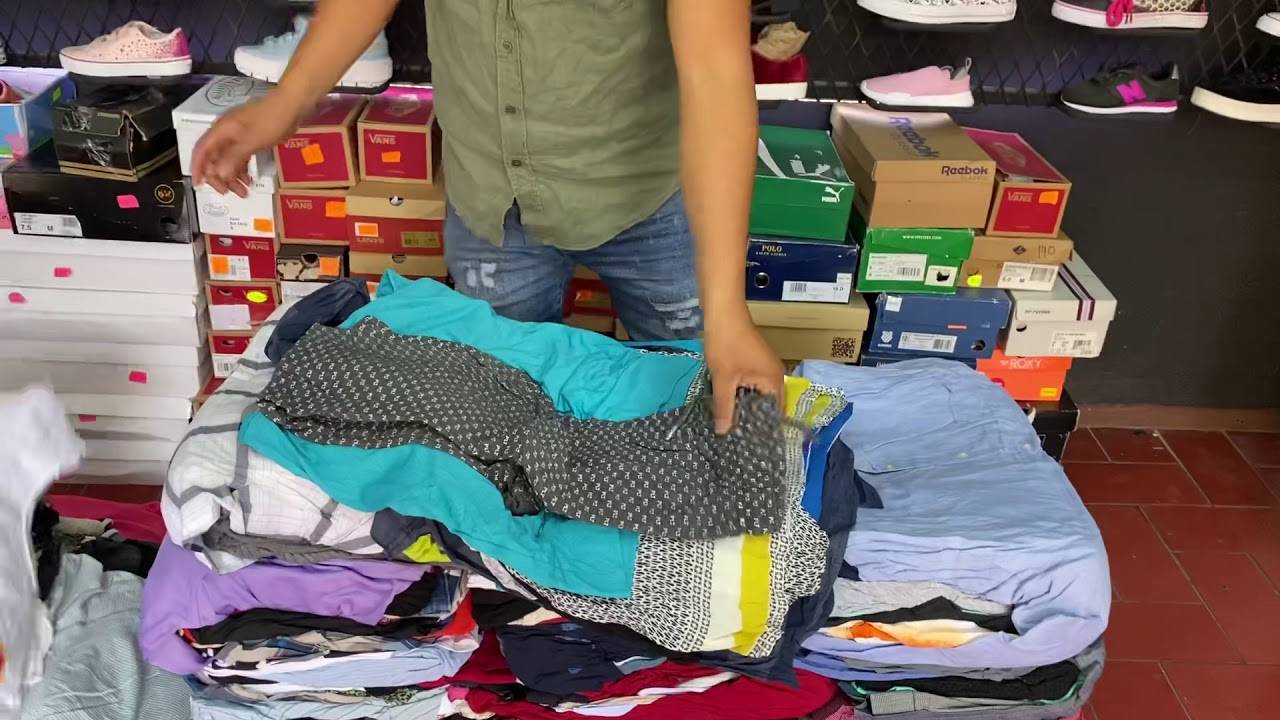 Ropa de paca venta en redes sociales