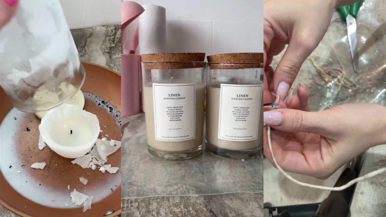Cómo hacer velas aromatizantes nuevas