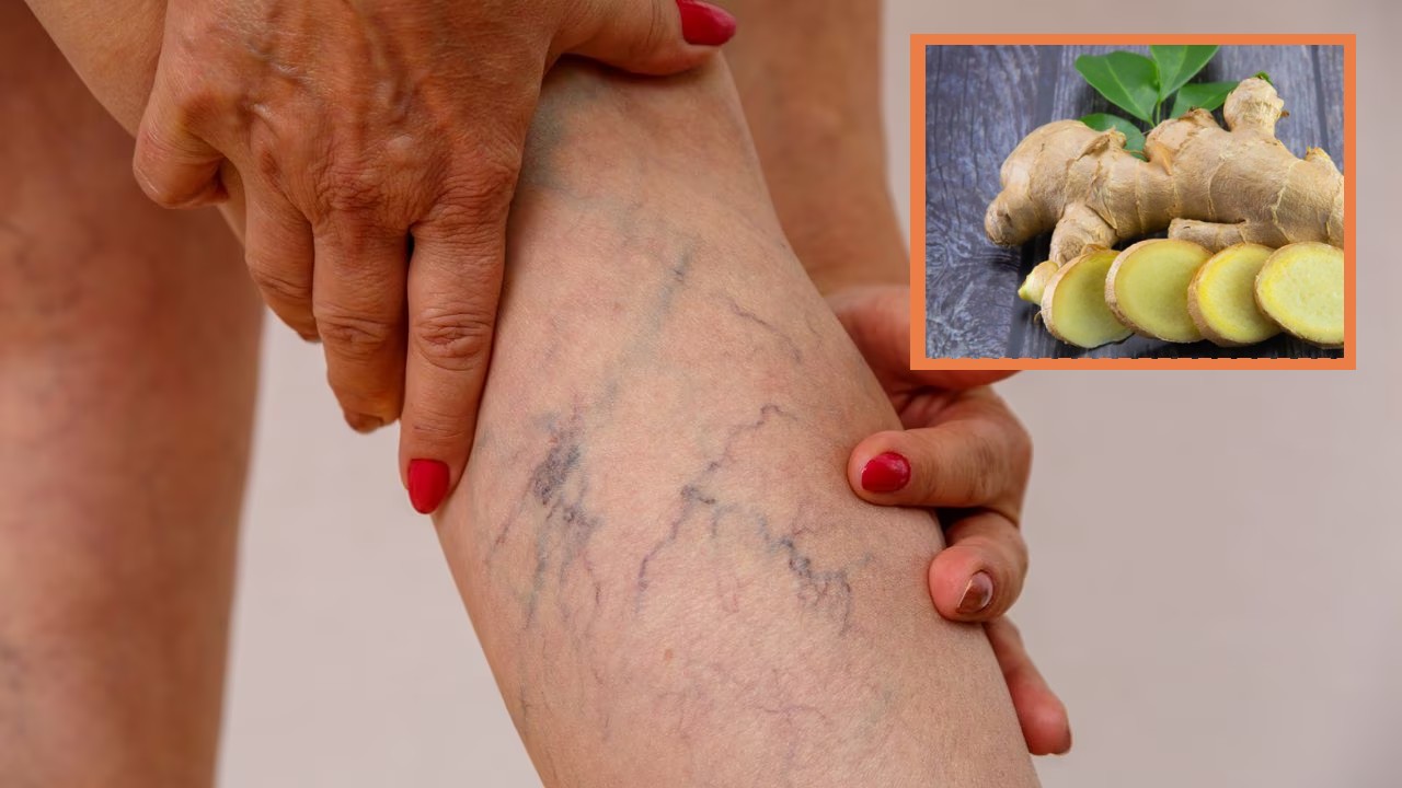 Así puedes usar el jengibre para ayudar a la circulación de la sangre de tus piernas y evitar las varices