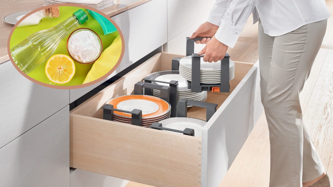 Elimina la grasa y el cochambre de tus gavetas