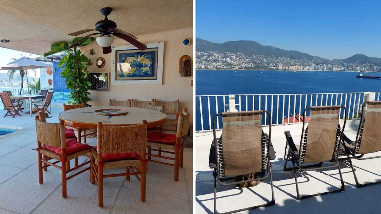 Cómo es y cuánto cuesta hospedarte en la casa de Talina Fernández en Acapulco